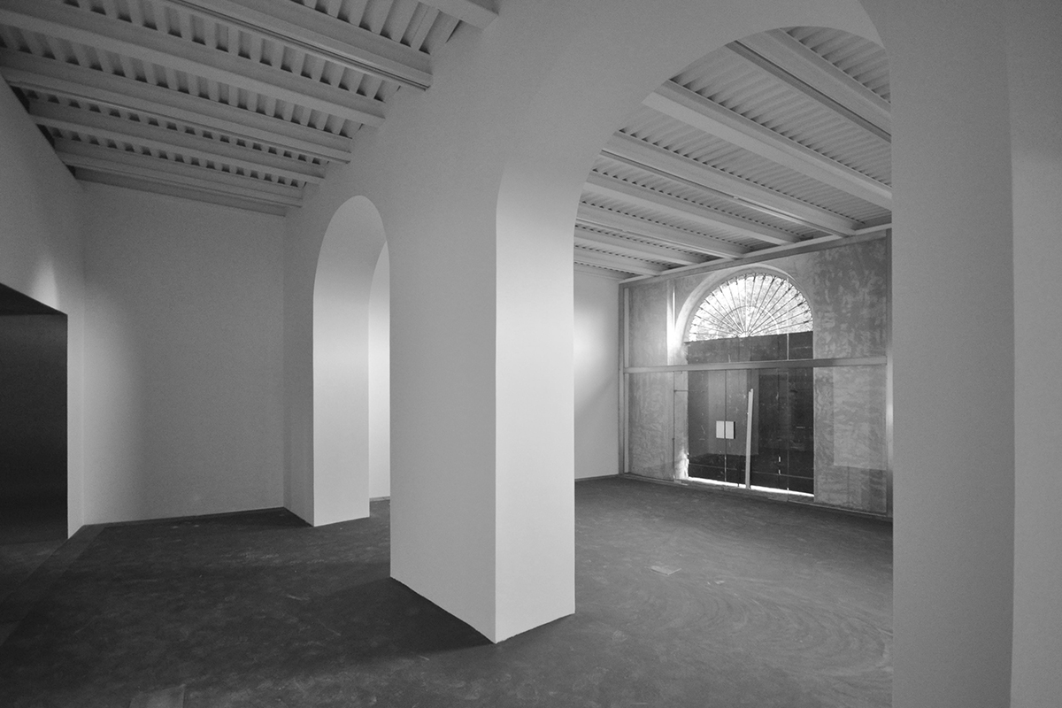 Palazzo Rhinoceros expo area restored by Devoto Design