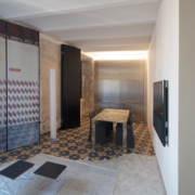 Palazzo Rhinoceros apartment with bespoke shutters and furniture Devoto Design
