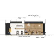 Opera bakery shop concept in Latina by Devoto Design