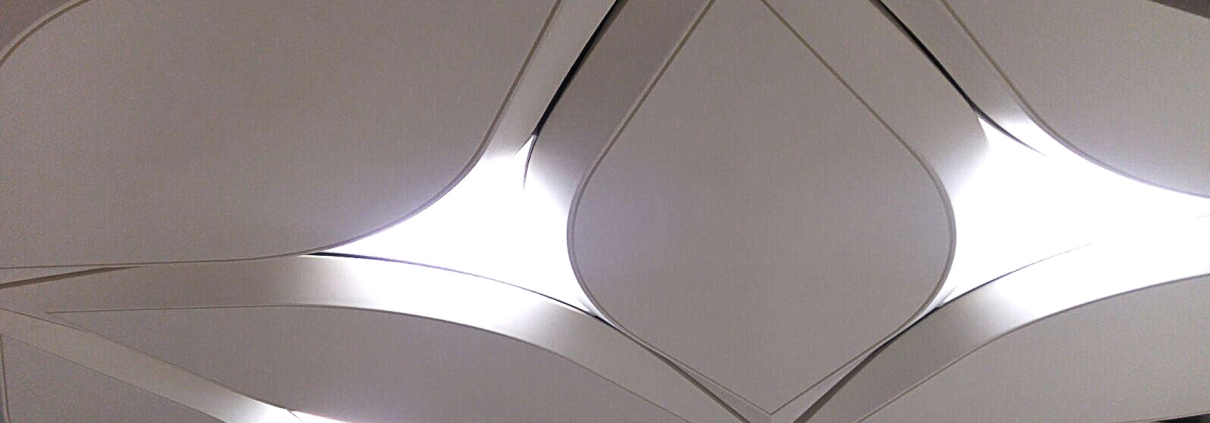 petal-shaped ceiling