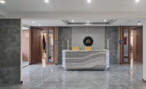 luxury office entrance hall