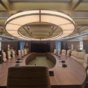 circular conference table